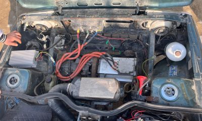 35 yıllık aracı elektrikliye dönüştürdü, 200 kilometreyi 20 liraya gidiyor
