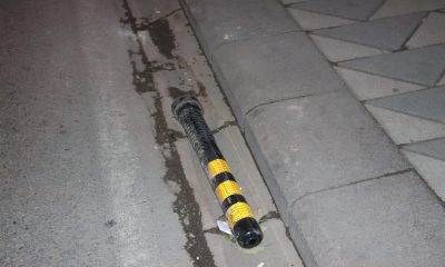 Yol ayırım dubaları sorumsuz sürücülerin hedefi oldu