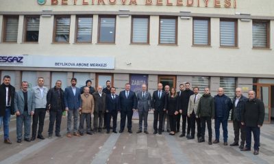 MHP’den Beylikova Belediye Başkanı Özkan Alp’e ziyaret