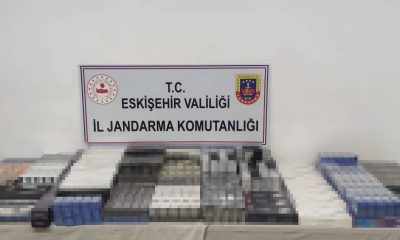Jandarmadan kaçak sigara operasyonu