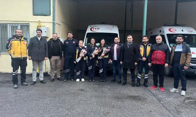 MHP Tepebaşı İlçe Başkanlığı’ndan 112 Acil Sağlık Çalışanlarına Ziyaret