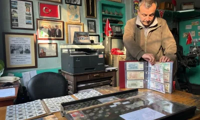 Âşık Veysel’in ‘Güzelliğin 10 para etmez’ dediği 10 para da koleksiyonda yeralıyor