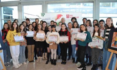 Özel Ümit resim yarışmasında öğrenciler ödüllendirildi