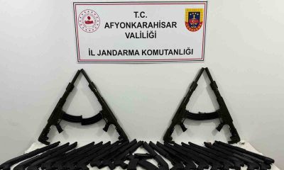 Jandarmadan kaçak silah operasyonu