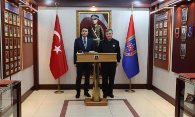 Vali Aygöl’den İl Jandarma Komutanlığına ziyaret