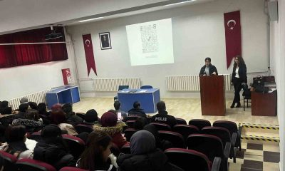 Hisarcık MYO’da bağımlılıkla mücadele ve KADES uygulaması bilgilendirme semineri