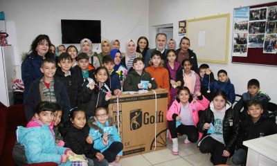 Öğrencilerden anlamlı destek
