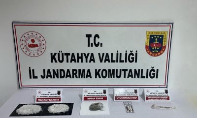Kütahya’da durdurulan araçta uyuşturucu ele geçirildi: 2 şüpheli tutuklandı