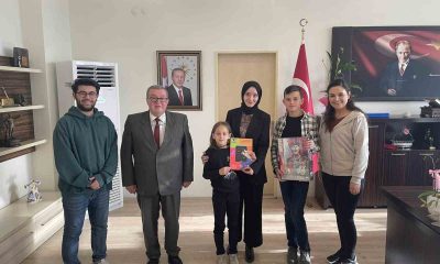 Kaymakam Özpınar, başarılı öğrencileri ödüllendirdi