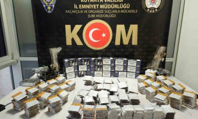 Kütahya’da kaçak tütün operasyonu