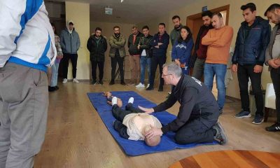 Gençlik ve Spor İl Müdürlüğü çalışanlarına ’ilk yardım ve afet farkındalık’ eğitimi