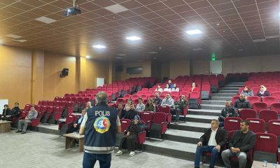 Hisarcık’ta “En İyi Narkotik Polisi Anne” projesi eğitim programı