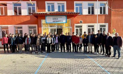 Deneme sınavında dereceye giren öğrencilere kahvaltı ikramı