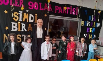 Anasınıfında 80’li, 90’lı yıllar etkinliği