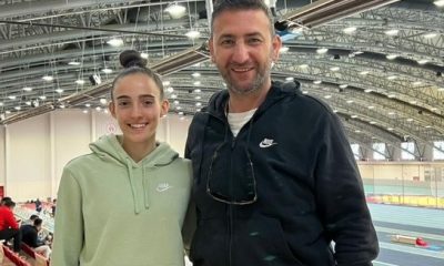 Eskişehirli milli atletten Türkiye rekoru