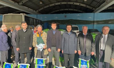 Pazarlar’da 350 çiftçiye 3 bin 750 kilo bordo bulamacı dağıtıldı