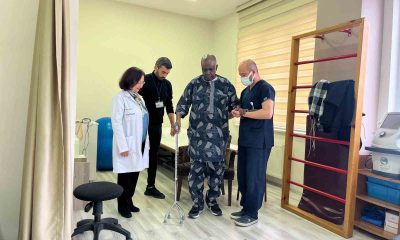 Kraliyet avukatı Eskişehir’de aldığı tedaviyle yürümeye başladı