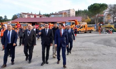 Vali Aygöl karayolları kış sezonu açılışına katıldı