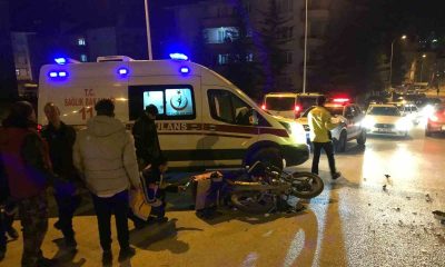 Bilecik’te motosiklet ile kamyonetin çarpıştı, 1 kişi yaralandı