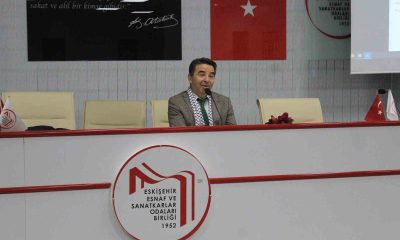 Eskişehir’de Filistin temalı söyleşi ve sergi açılışı gerçekleştirildi