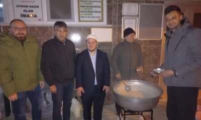 Down sendromlu muhtar adayı Mücahit Kırdaş her sabah camilerde çorba dağıtıyor