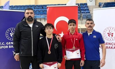 Eskişehirli sporcular güreşte Türkiye 3’üncüsü oldu
