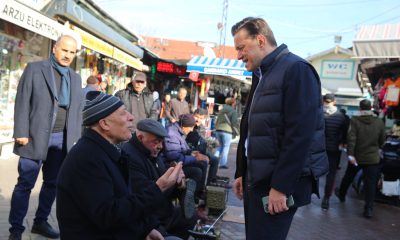 Hatipoglu Hamamyolu ve Çarşı Esnafını Ziyaret etti