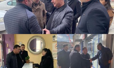 Özkan Alp,İlk Mahalle ziyaretine Kazım Kurt un güçlü oldugu Mahalleden başladı