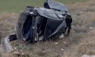 Kontrolden çıkan otomobil şarampole yuvarlandı, 2 kişi hayatını kaybetti