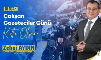 Zekai Aydın 10 Ocak Çalışan Gazeteciler Günü’nü kutladı