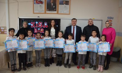 Özkan Alp Karne sevincine ortak oldu