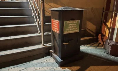 Yılbaşı gecesi caminin yardım kutusunu zorlayan şüpheliler olay yerinden kaçtı