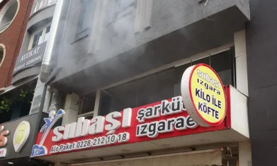 9 katlı binada yangın paniğe sebep oldu