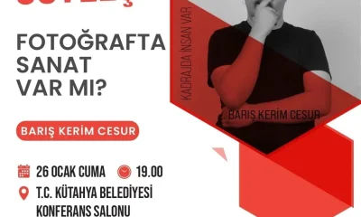 Sanatçı Barış Kerim Cesur Kütahya’da