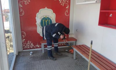 Önce alkol kullandı ardından bankı yakmaya çalıştı