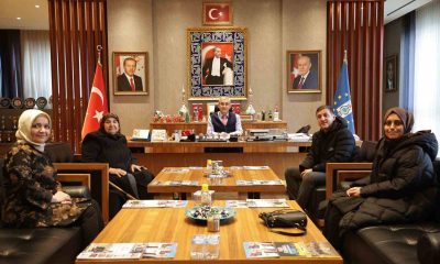 Alim Işık Dârülkurrâ’yı bağışlayan Hesna Emrem’i ağırladı