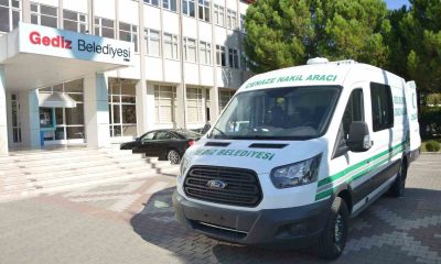 Gediz Belediyesi cenaze hizmet aracı geçtiğimiz yıl 29 bin 468 kilometre yol kat etti