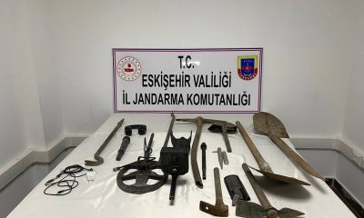Sit alanında kaçak kazı yapan 6 şüpheliden 4’ü tutuklandı