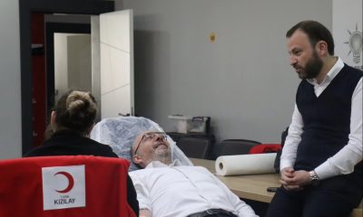 AK Parti’den kan bağışı kampanyasına destek