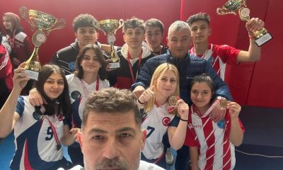 Pazarlar Spor Lisesinin Floor Curling il finallerinde büyük başarısı