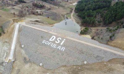 Pazarlar Sofular Göletinde su tutulmaya başlandı