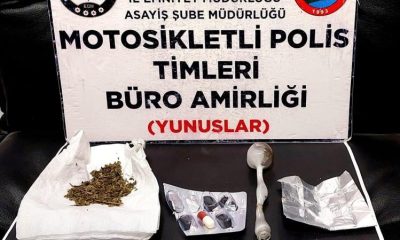 Kütahya’da 4 kişinin üzerinde uyuşturucu ele geçirildi