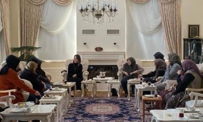 Şehit aileleri vali konağında ağırlandı