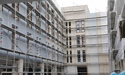 30 Ağustos İş Merkezi ve Zanaat Çarşısı inşaatında sona doğru