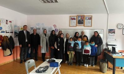 “Isıtan eller” projesi ile miniklerin yüreklerine dokundular
