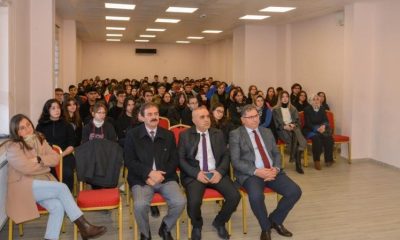 Lise öğrencilerine üniversite hakkında detaylı bilgi verildi
