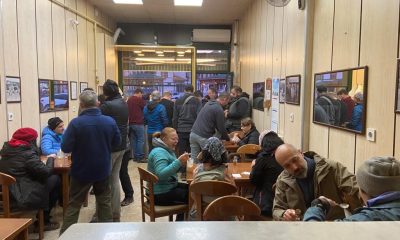 Karlı havalarda Pazaryeri bozası ve helvasına ilgi arttı