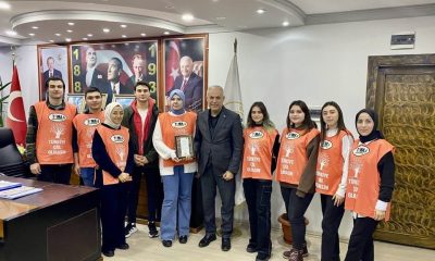 Başkan Yaman üniversite öğrencileriyle bir araya geldi