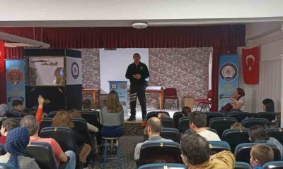 Polis ekiplerinden işitme engelli öğrencilere ziyaret