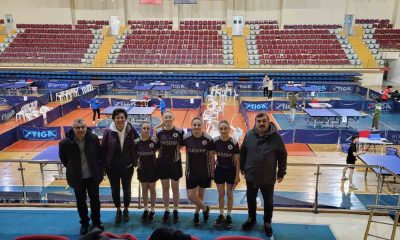 Gazi Mustafa Kemal Anadolu Lisesi öğrencileri masa tenisinde bölge 5’incisi oldu